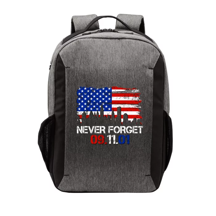 Never Forget 09.11.01 Vector Backpack