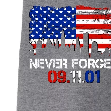 Never Forget 09.11.01 Doggie 3-End Fleece Hoodie