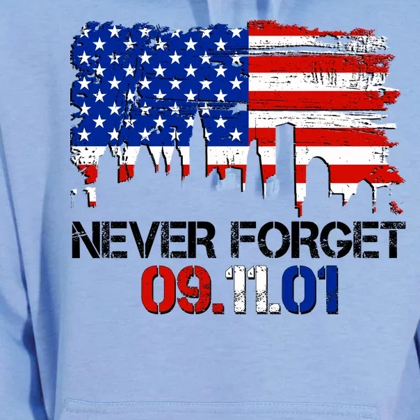 Never Forget 09.11.01 Unisex Surf Hoodie