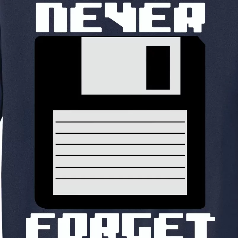 Never Forget Floppy Disc Retro Sweatshirt