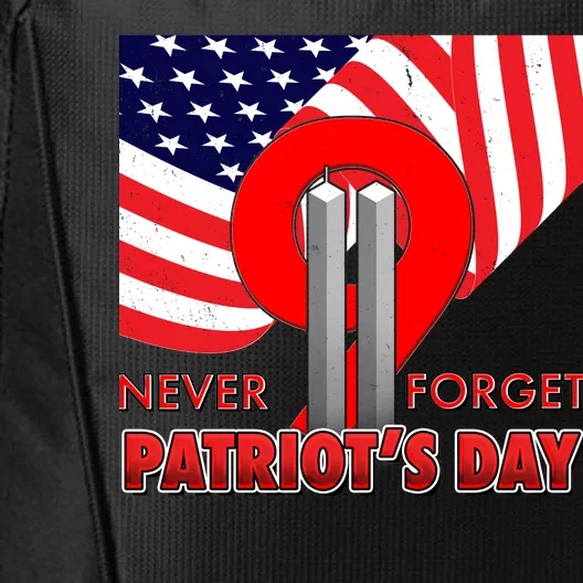 Never Forget Patriot Day 911 City Backpack