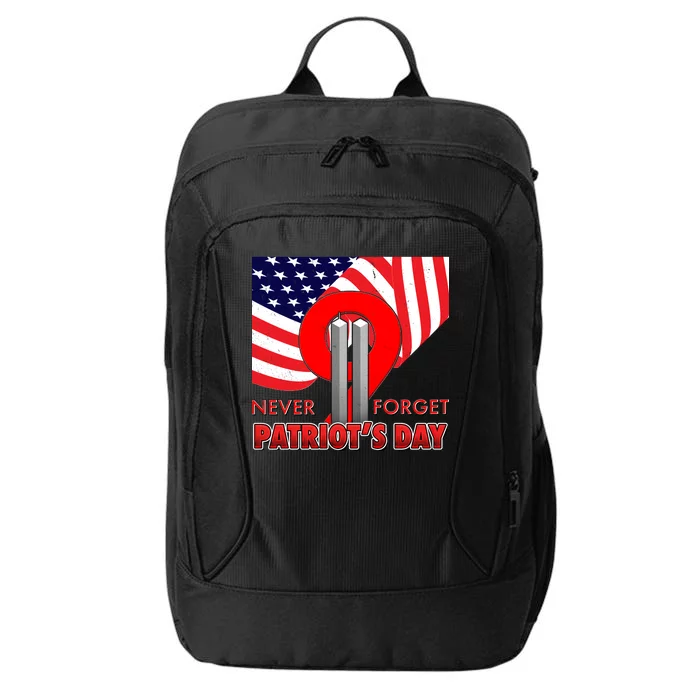 Never Forget Patriot Day 911 City Backpack