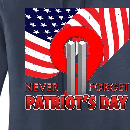 Never Forget Patriot Day 911 Women's Pullover Hoodie