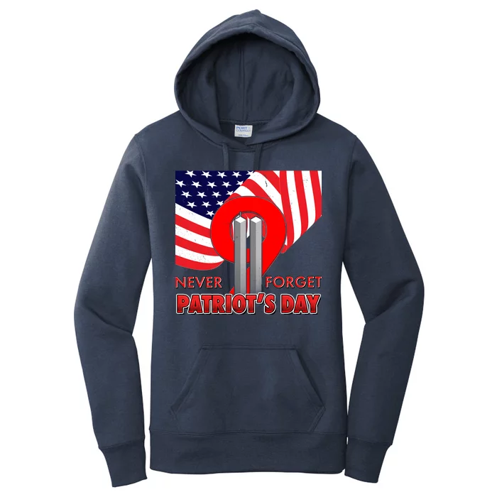 Never Forget Patriot Day 911 Women's Pullover Hoodie