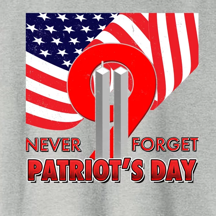 Never Forget Patriot Day 911 Women's Crop Top Tee