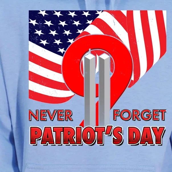 Never Forget Patriot Day 911 Unisex Surf Hoodie