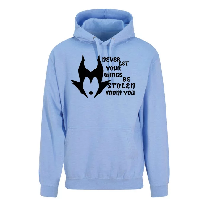 Never Let Your Wings Be Stolen Unisex Surf Hoodie