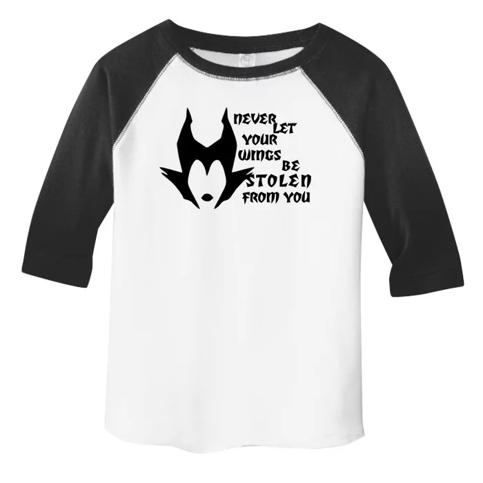 Never Let Your Wings Be Stolen Toddler Fine Jersey T-Shirt