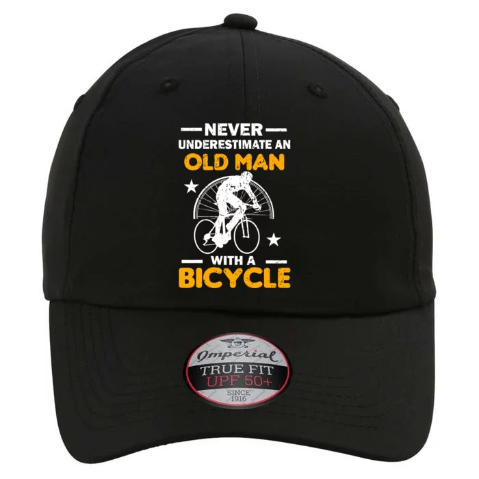 Never Underestimate An Old Man With A Bicycle The Original Performance Cap