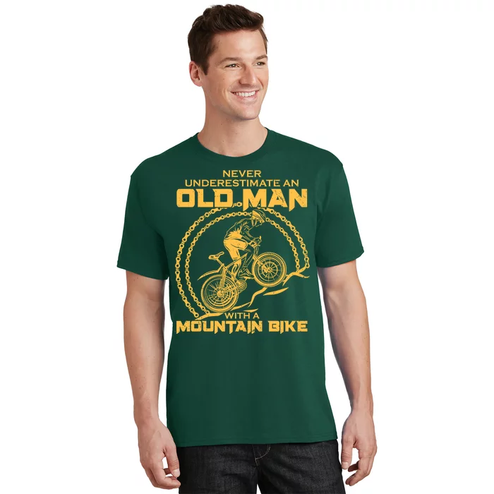 Hiking Shirt - Never underestimate an old man who loves hiking Grandfa -  Teelime