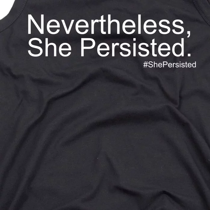 Nevertheless, She Persisted - Resist Tank Top