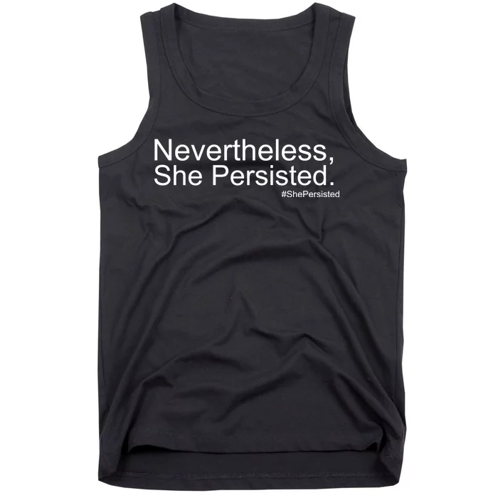 Nevertheless, She Persisted - Resist Tank Top