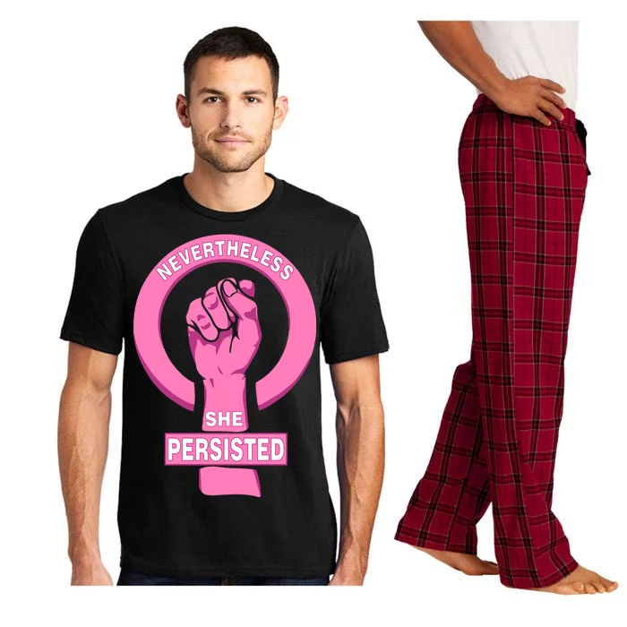 Nevertheless She Persisted Fist Tribute Pajama Set