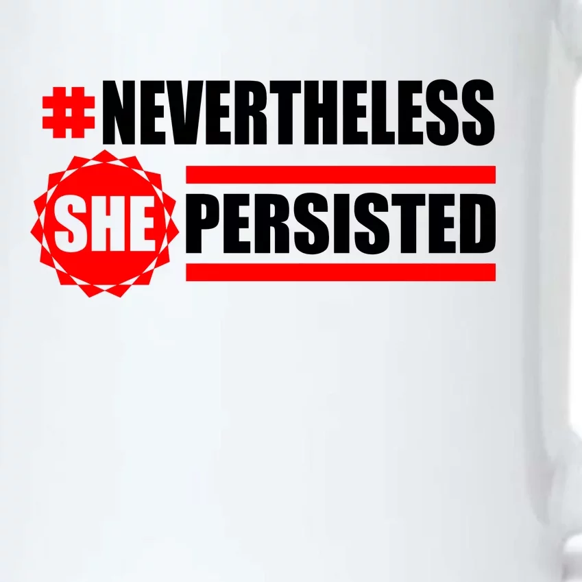 Nevertheless She Persisted NEVERTHELESS Resist Black Color Changing Mug