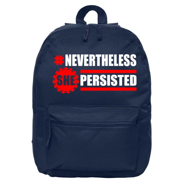 Nevertheless She Persisted NEVERTHELESS Resist 16 in Basic Backpack