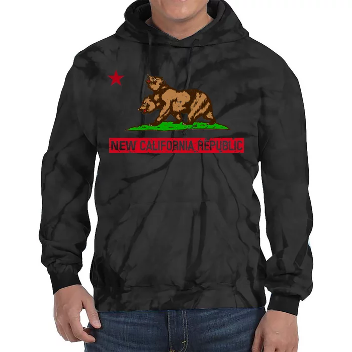 New California Republic Vintage Tie Dye Hoodie