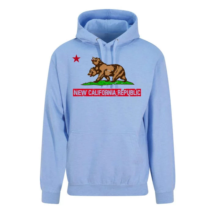 New California Republic Vintage Unisex Surf Hoodie