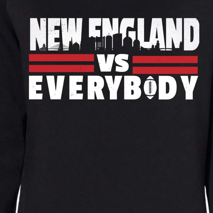 New England Vs Everybody City Womens California Wash Sweatshirt