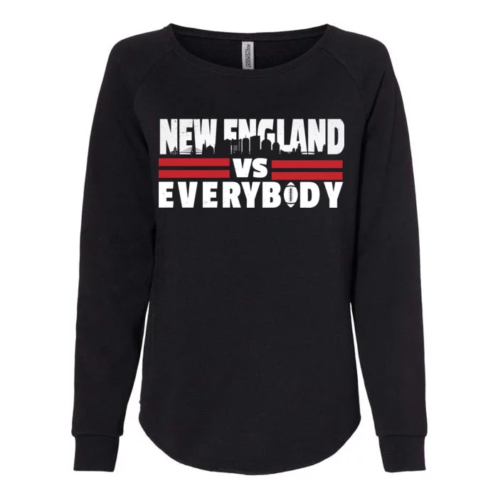 New England Vs Everybody City Womens California Wash Sweatshirt