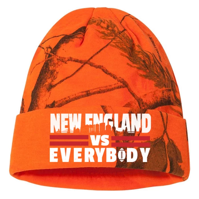 New England Vs Everybody City Kati - 12in Camo Beanie