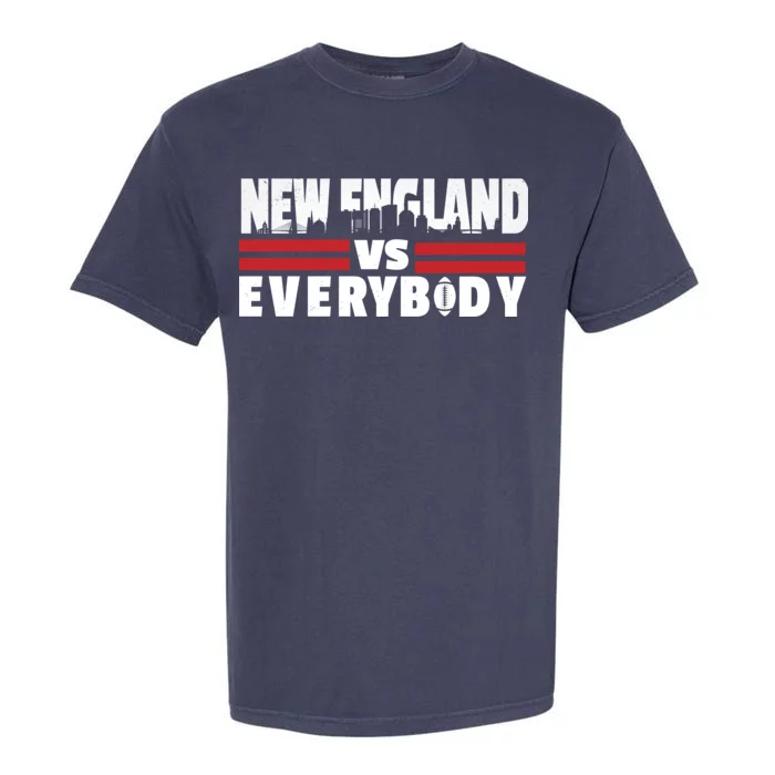 New England Vs Everybody City Garment-Dyed Heavyweight T-Shirt