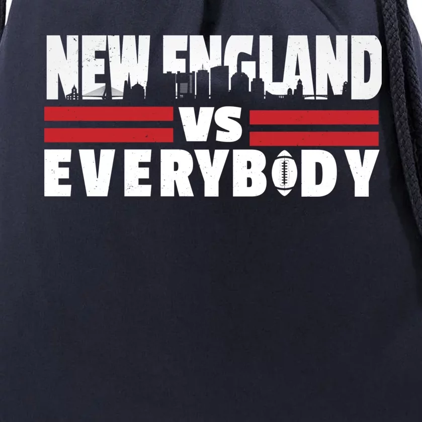 New England Vs Everybody City Drawstring Bag