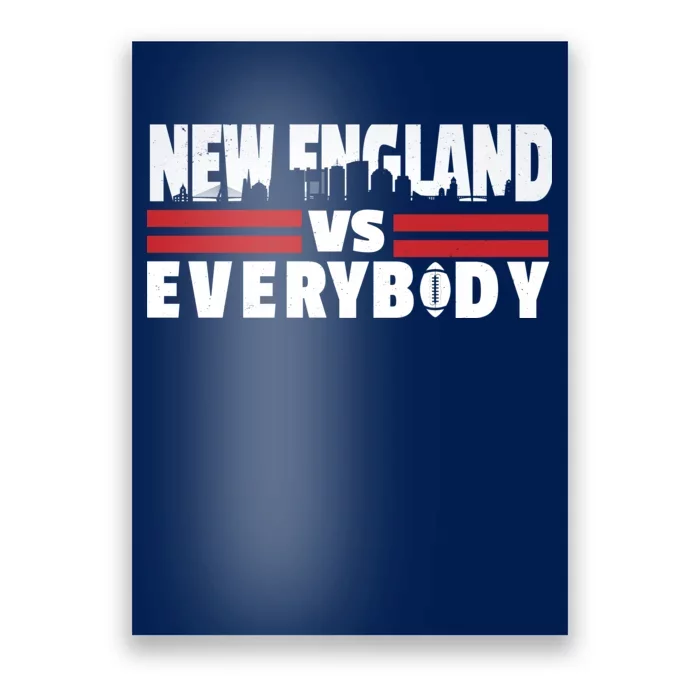 New England Vs Everybody City Poster