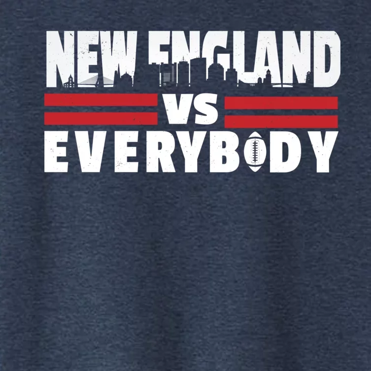 New England Vs Everybody City Women's Crop Top Tee