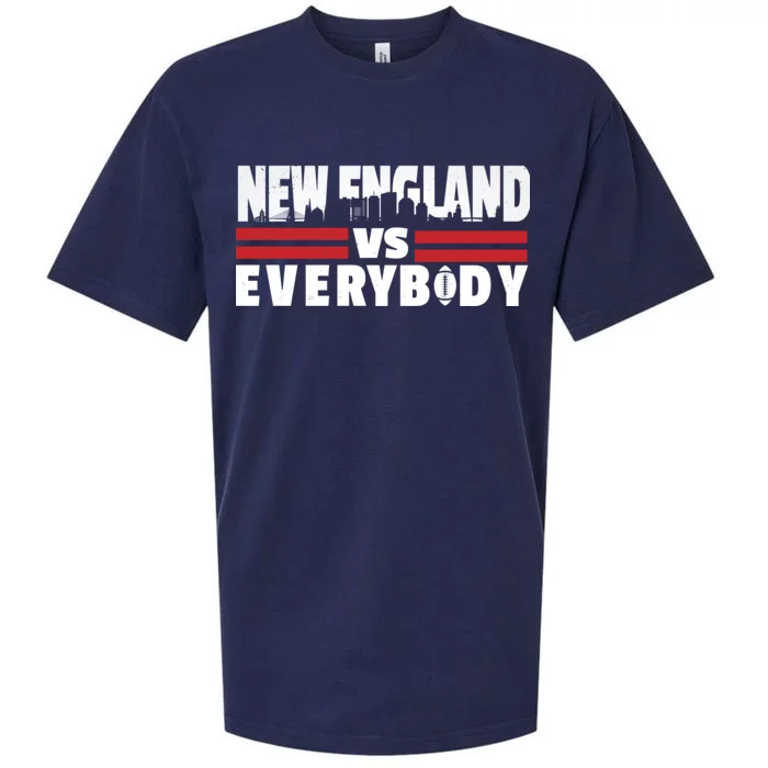 New England Vs Everybody City Sueded Cloud Jersey T-Shirt