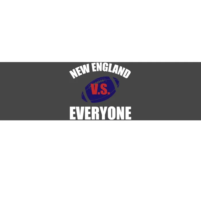 New England Vs Everyone Bumper Sticker