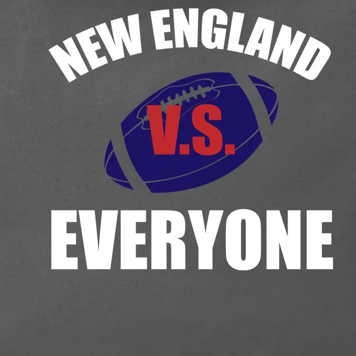 New England Vs Everyone Zip Tote Bag