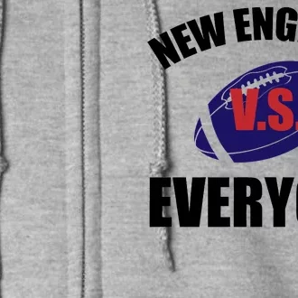 New England Vs Everyone Full Zip Hoodie