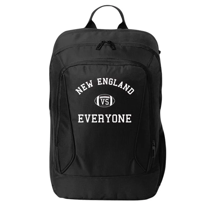 New England Vs Everyone Football Fan City Backpack