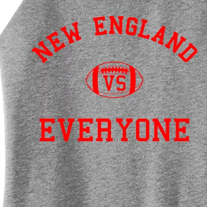 New England Vs Everyone Football Fan Women’s Perfect Tri Rocker Tank