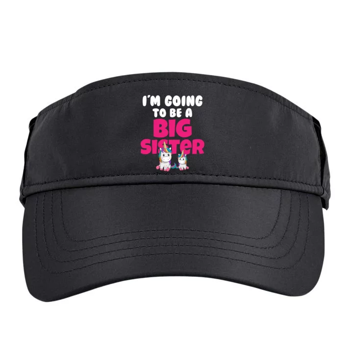 New I'm Going To Be A Big Sister Cute Unicorn Adult Drive Performance Visor