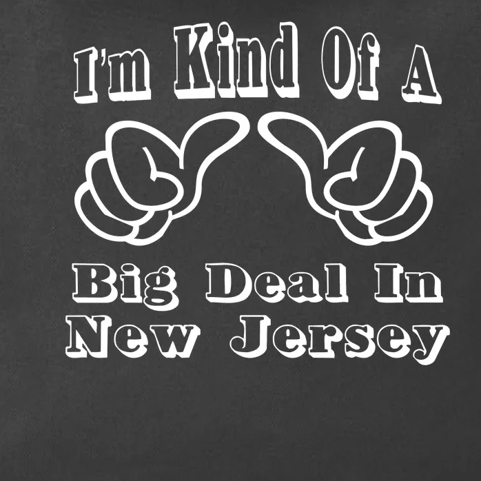 New Jersey Big Deal Zip Tote Bag