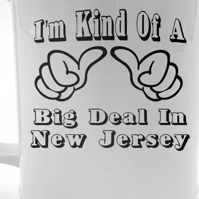 New Jersey Big Deal Front & Back Beer Stein