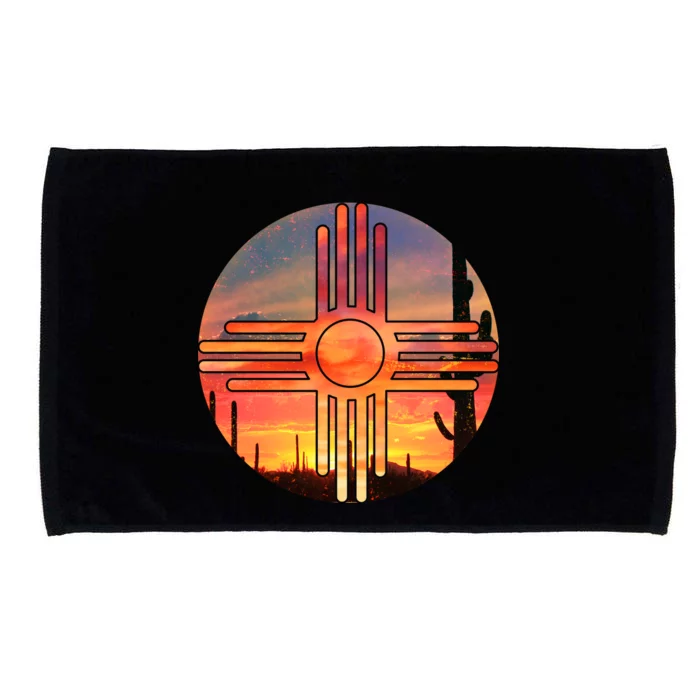 New Mexico Desert Sunset Microfiber Hand Towel