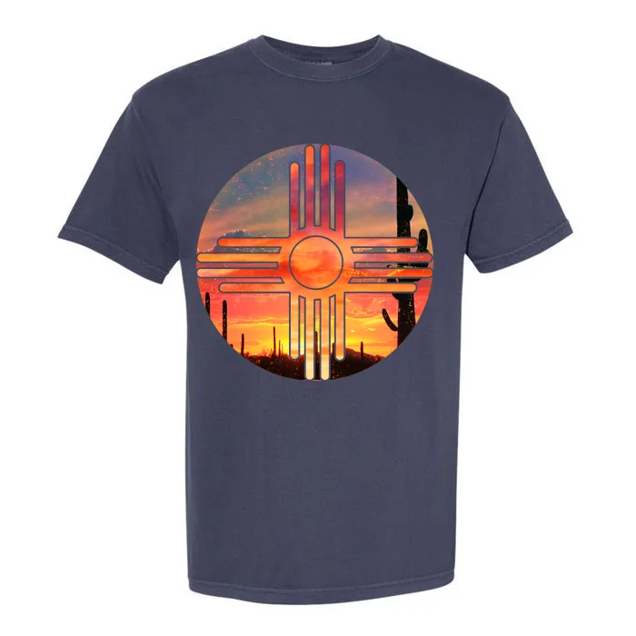 New Mexico Desert Sunset Garment-Dyed Heavyweight T-Shirt