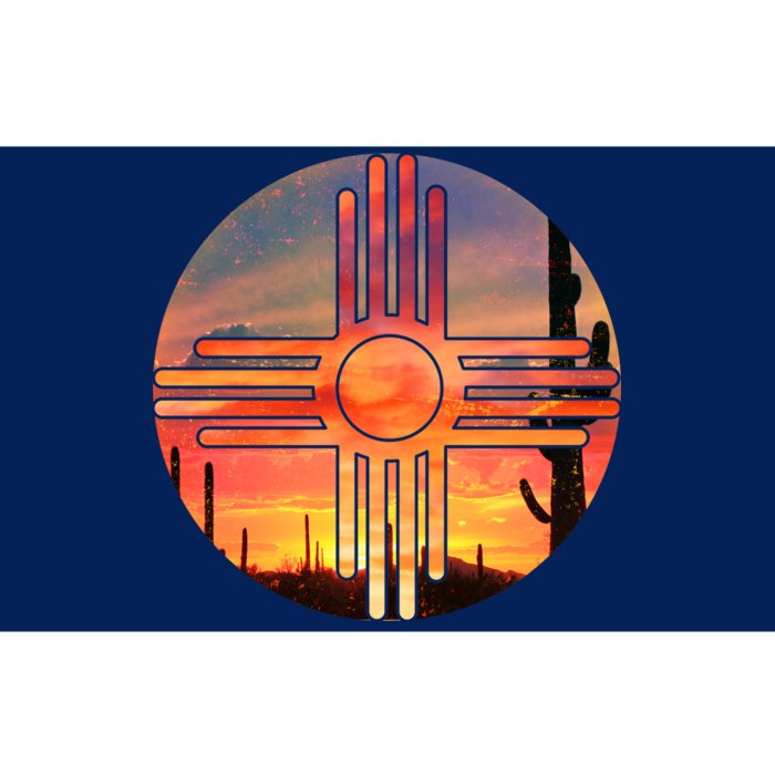 New Mexico Desert Sunset Bumper Sticker