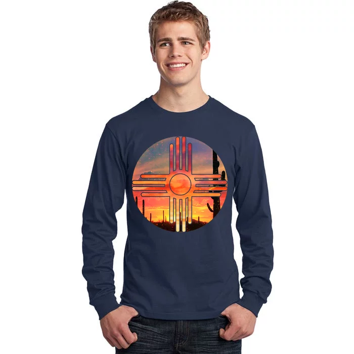 New Mexico Desert Sunset Tall Long Sleeve T-Shirt