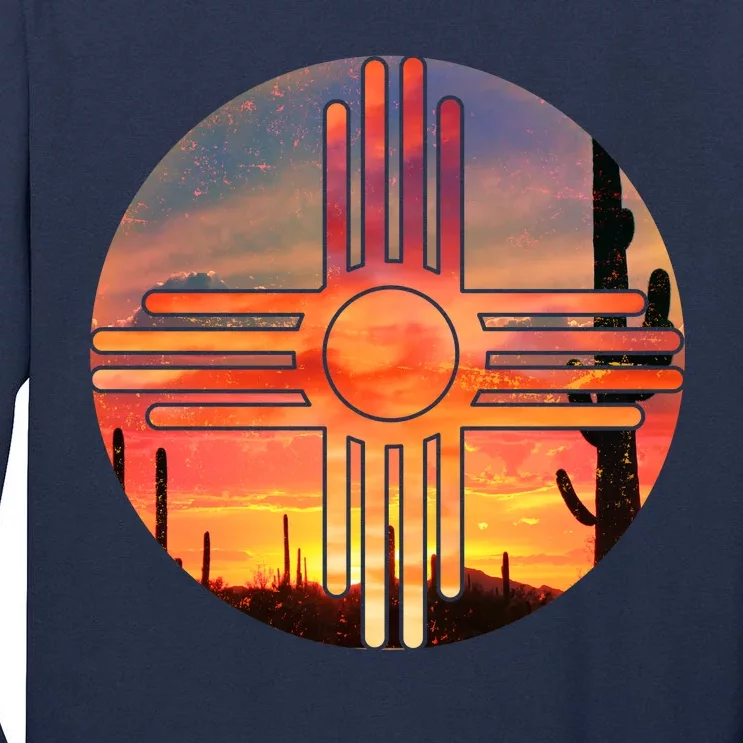 New Mexico Desert Sunset Tall Long Sleeve T-Shirt