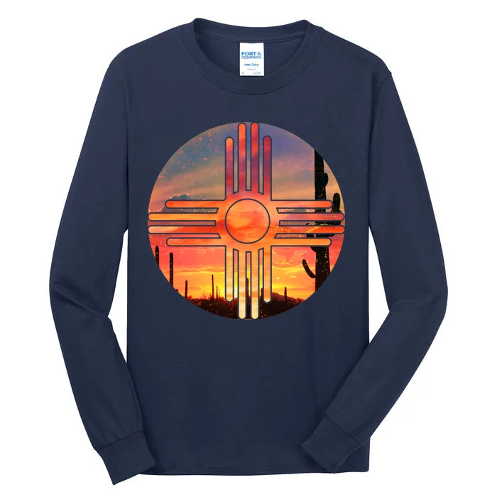 New Mexico Desert Sunset Tall Long Sleeve T-Shirt