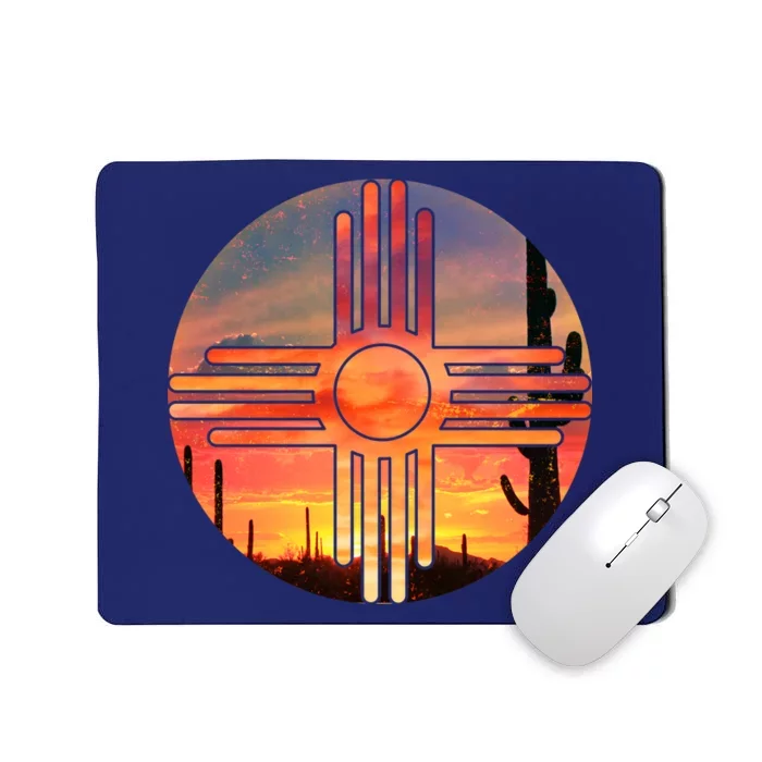 New Mexico Desert Sunset Mousepad