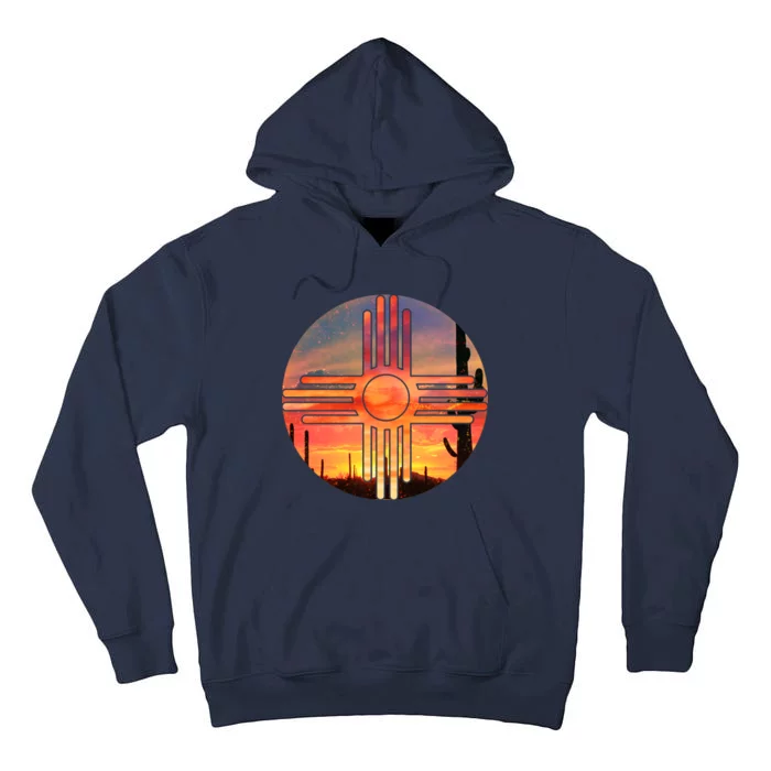 New Mexico Desert Sunset Tall Hoodie