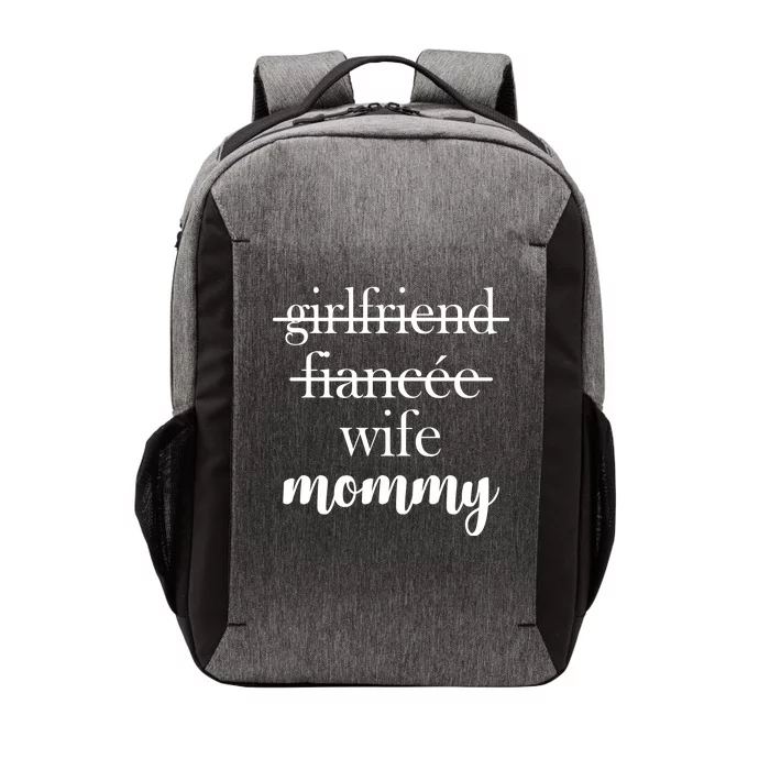 New Mommy Girlfriend Wife Fiancee Vector Backpack