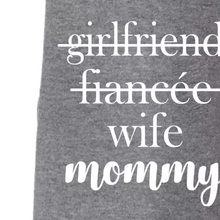 New Mommy Girlfriend Wife Fiancee Doggie 3-End Fleece Hoodie