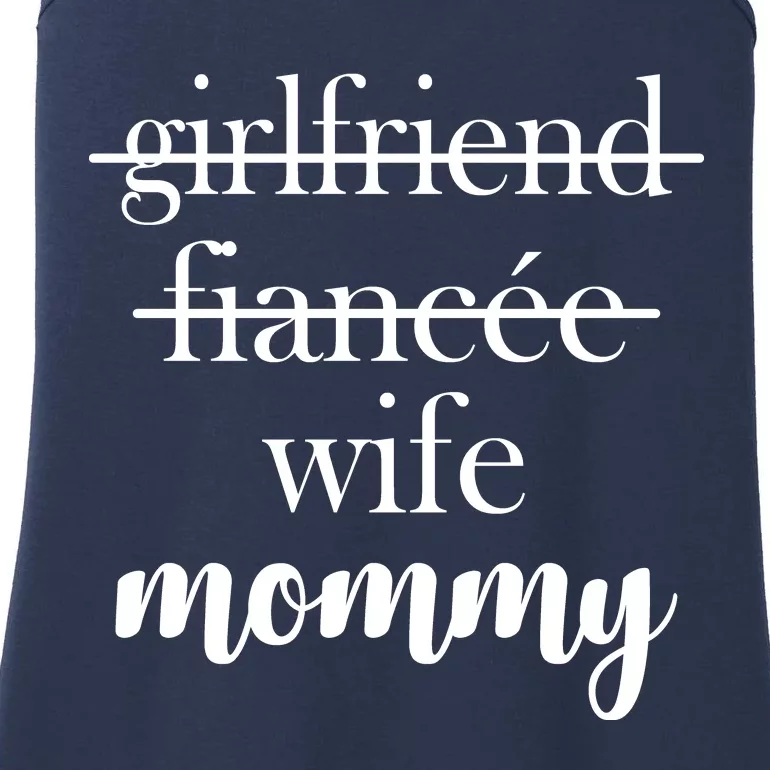 New Mommy Girlfriend Wife Fiancee Ladies Essential Tank