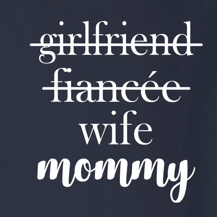 New Mommy Girlfriend Wife Fiancee Toddler Long Sleeve Shirt