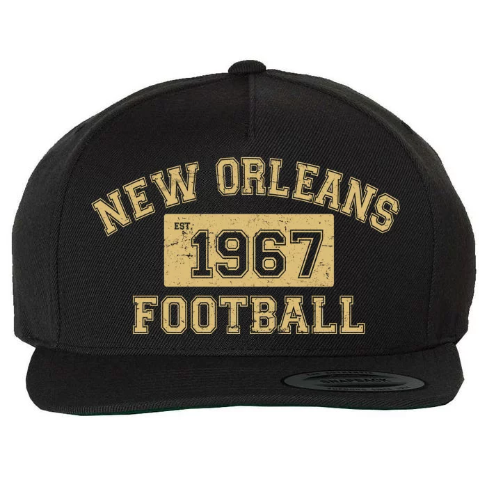 New Orleans Football Establish 1967 Wool Snapback Cap